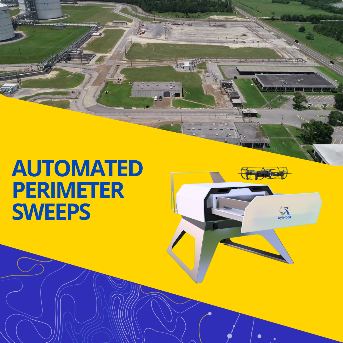 Drone-in-a-box Site Security